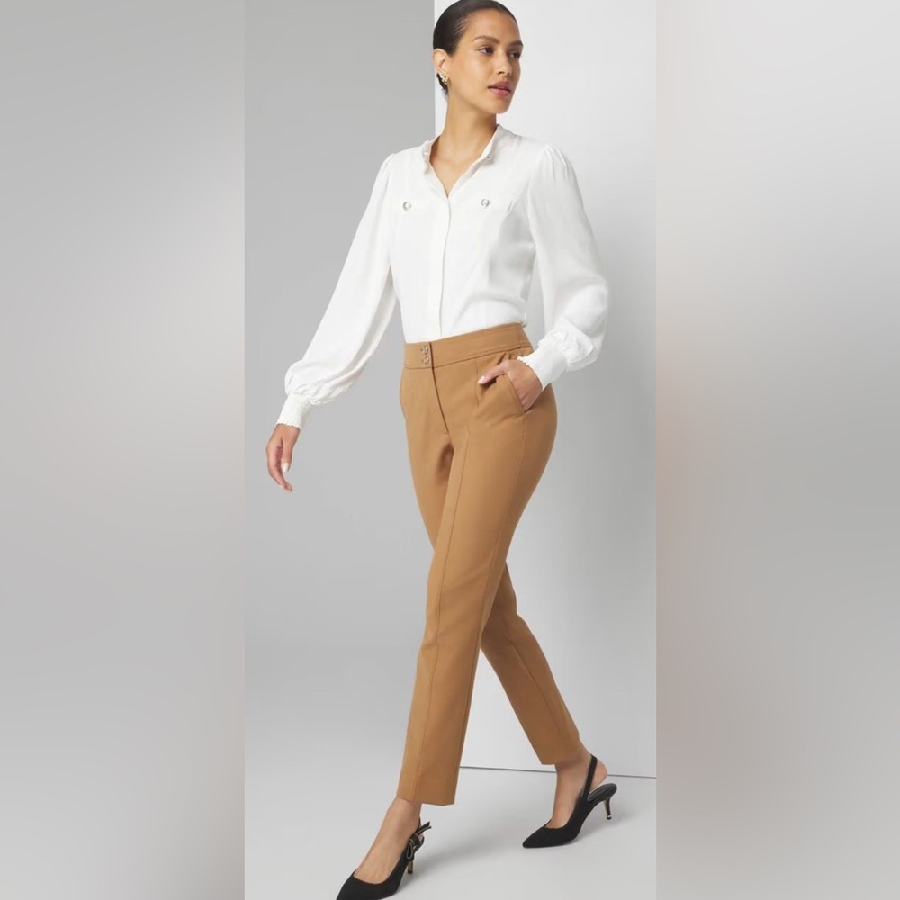 Jones New York Tan Cropped Pants